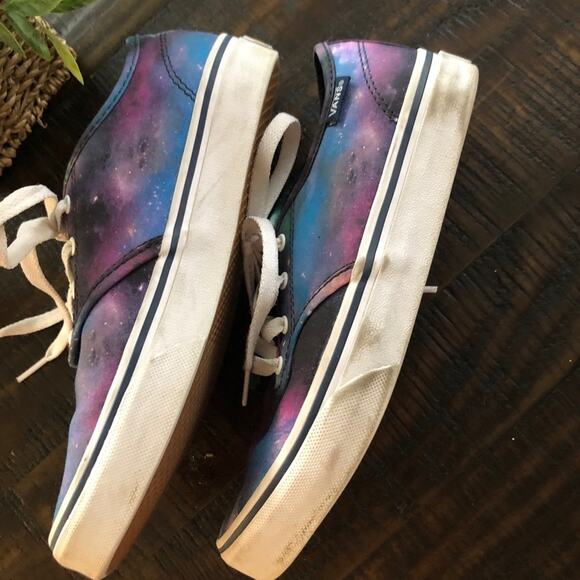 Vans Galaxy Pattern Shoes Missy Size 4 - Picture 4 of 8